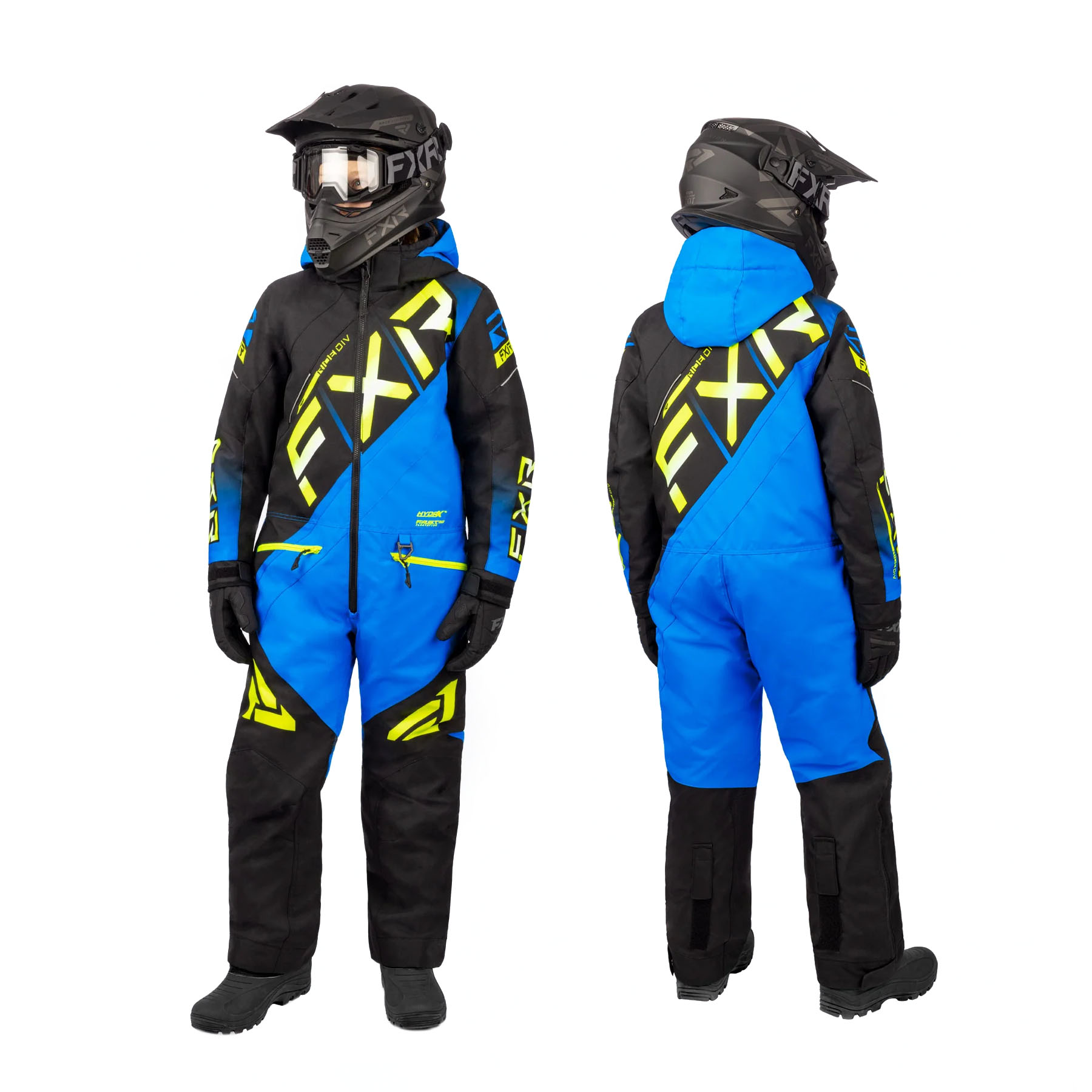 Комбинезон для снегохода (детский) FXR CX №6 blue-black (текстиль) (16Y) Комбинезон для снегохода (детский) FXR CX №6 blue-black (текстиль) (16Y)