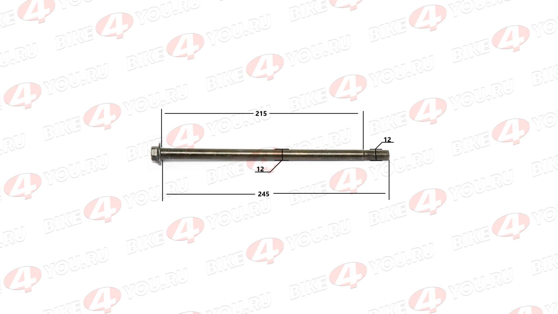 Ось маятника M12×245×1.25 ATV EAGLE