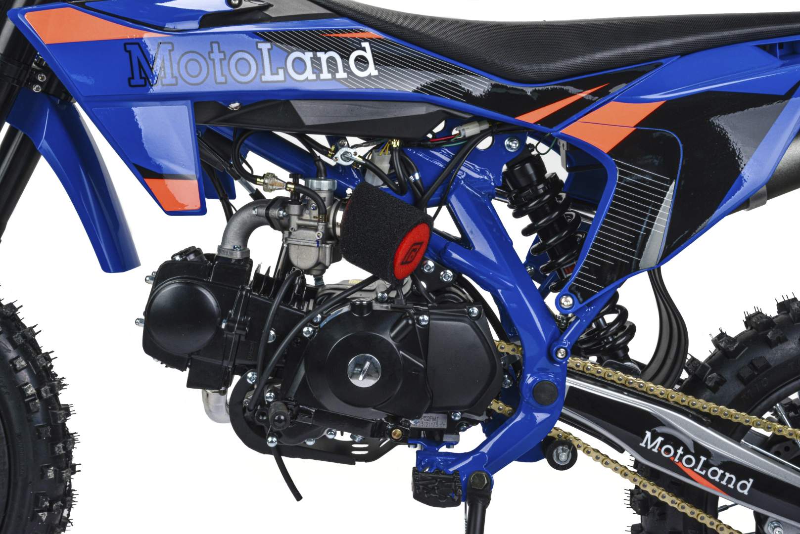 Питбайк  Motoland 125 SX 125 E 17/14 синий  Питбайк  Motoland 125 SX 125 E 17/14 синий