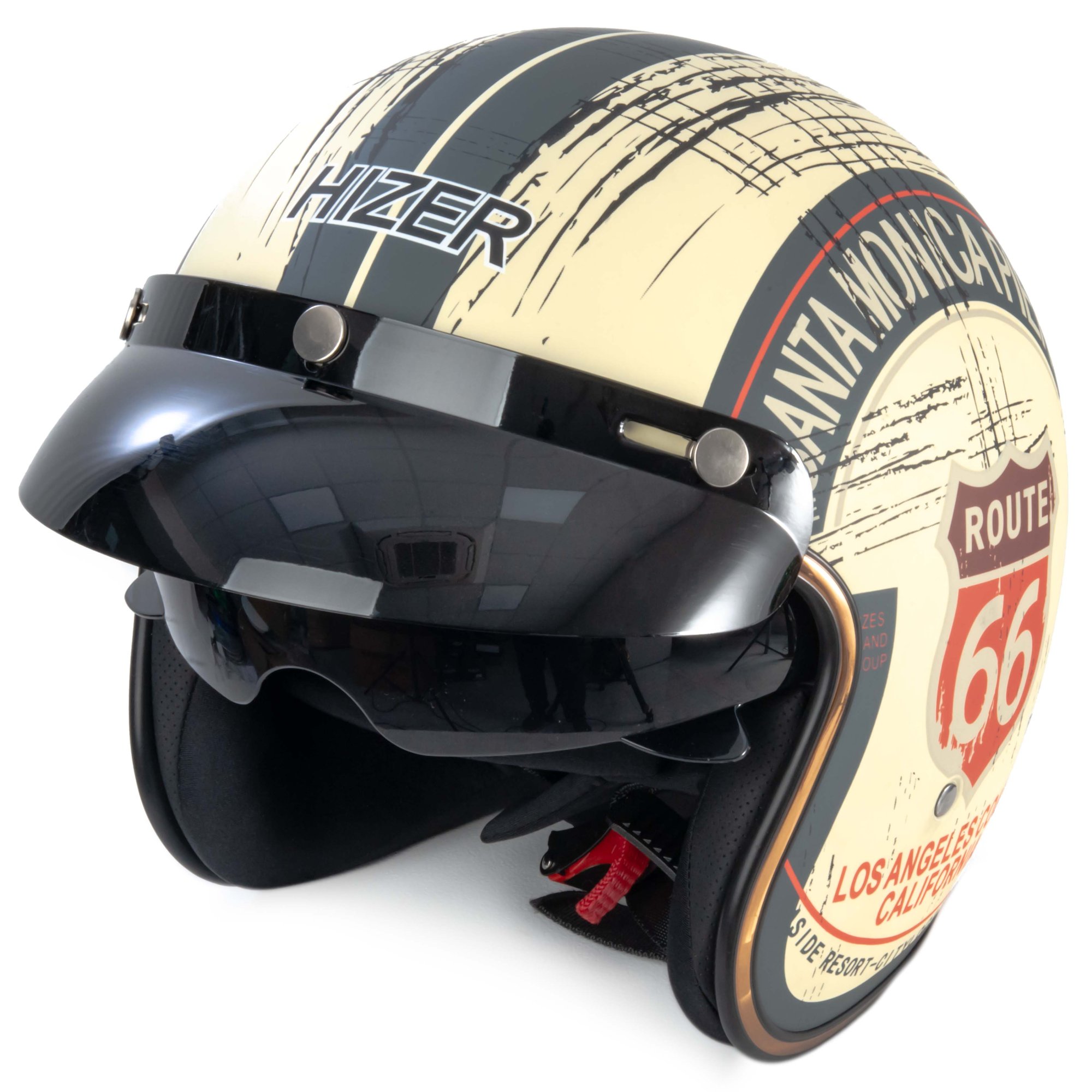 Шлем мото открытый HIZER J510 №1 (XXL) Шлем мото открытый HIZER J510 №1 (XXL)